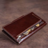 SHVIGEL Бумажник мужской вертикальный на кнопках  16175 Коричневый - зображення 9