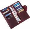 SHVIGEL Бумажник женский из винтажной кожи  16166 Бордовый - зображення 4