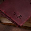 SHVIGEL Бумажник женский из винтажной кожи  16166 Бордовый - зображення 10