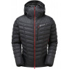 Montane Куртка чоловіча  Ground Control Jacket Black/Red (MGCJABLA), Розмір S - зображення 1