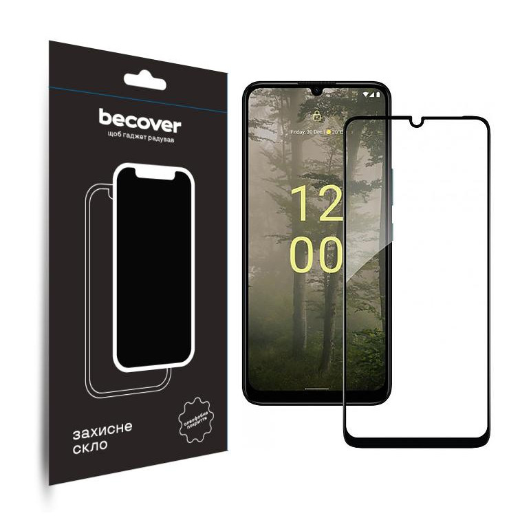 BeCover Захисне скло  для Nokia C31 Black (708546) - зображення 1