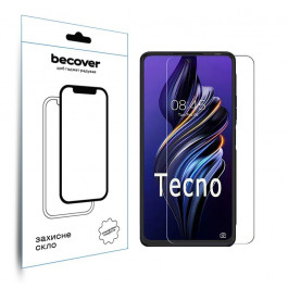 BeCover Захисне скло  для Tecno POVA Neo 2 (LG6n) 3D Crystal Clear Glass (708551)