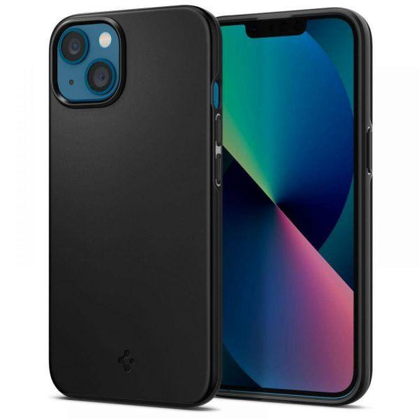 Spigen iPhone 13 Thin Fit Black (ACS03677) - зображення 1