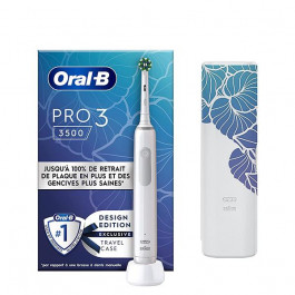Oral-B D505 PRO 3 3500 Cross Action Design Edition White
