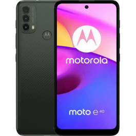 Motorola E40 4/64GB Carbon Gray (PAVK0005)