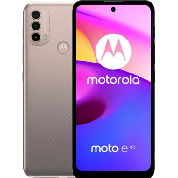 Motorola E40 4/64GB Pink Clay (PAVK0004) - зображення 1