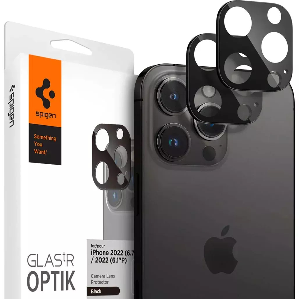 Spigen Optik.TR Camera Lens Protector Black (AGL05273) - зображення 1