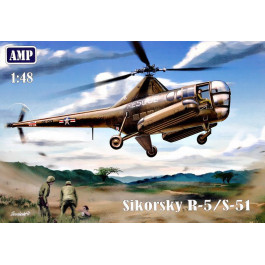 AMP Вертолет Sikorsky R-5/S-51 (48002)