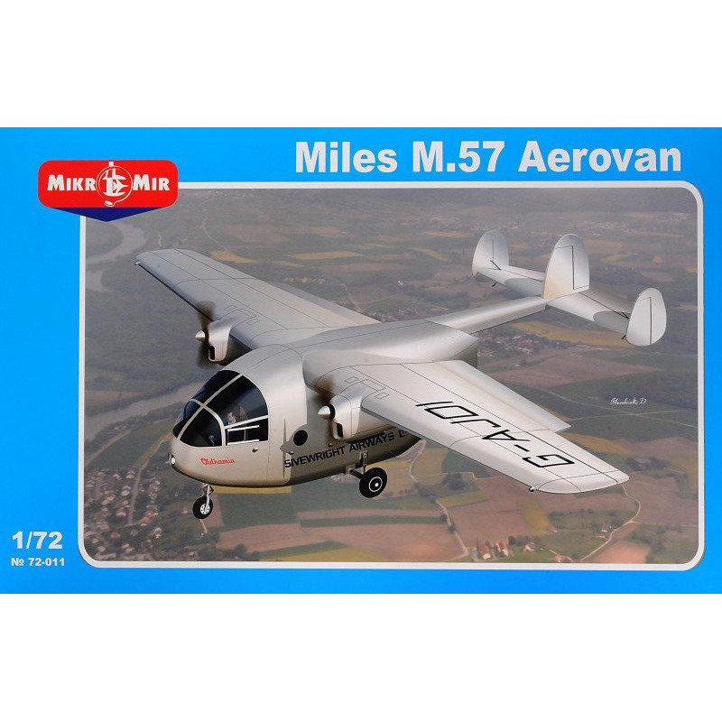 Micro-Mir Транспортный самолет Miles M.57 Aerovan (MM72-011) - зображення 1