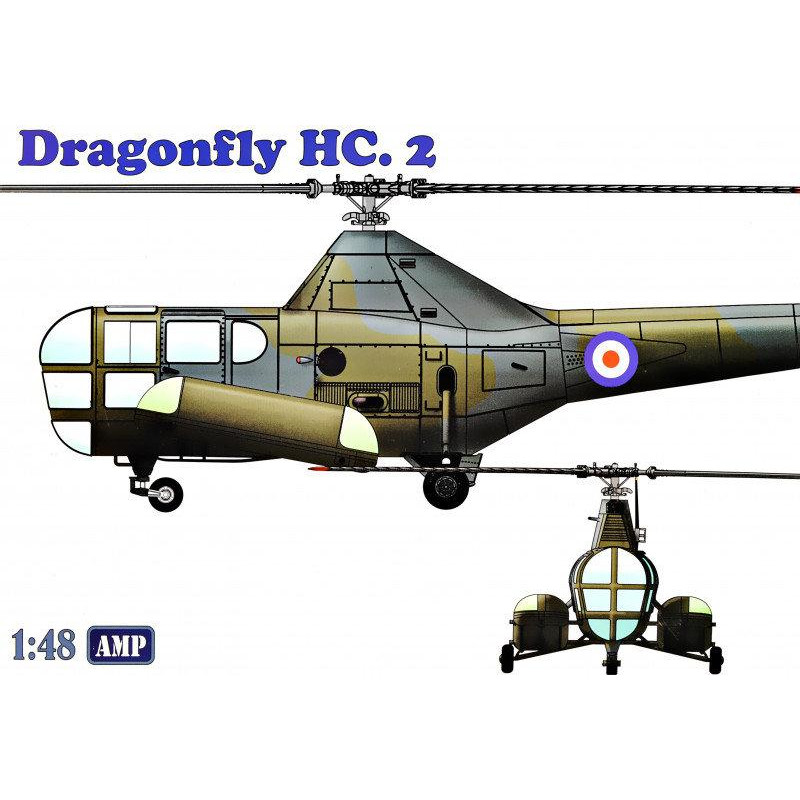 AMP Вертолет Westland WS-51 "Dragonfly" HC.2, rescue (AMP48003) - зображення 1