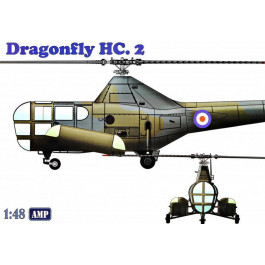 AMP Вертолет Westland WS-51 "Dragonfly" HC.2, rescue (AMP48003)