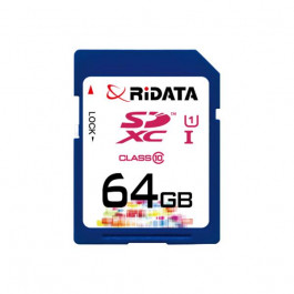 RiData 64 GB SDXC class 10 UHS-I FF960213