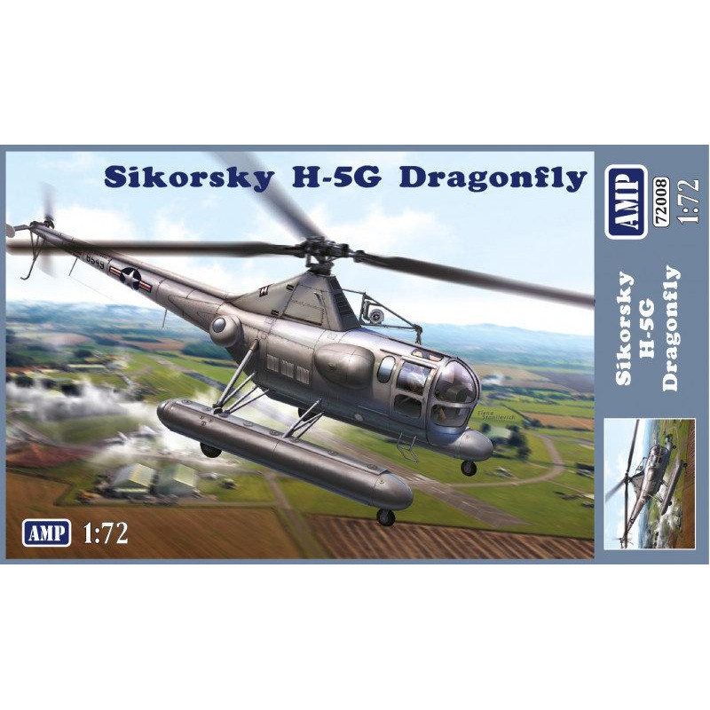 AMP Вертолет Sikorsky H-5G Dragonfly (AMP72008) - зображення 1