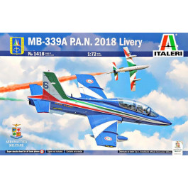 Italeri Итальянский учебно-боевой самолёт MB-339A P.A.N. 2018 Livery (IT1418)
