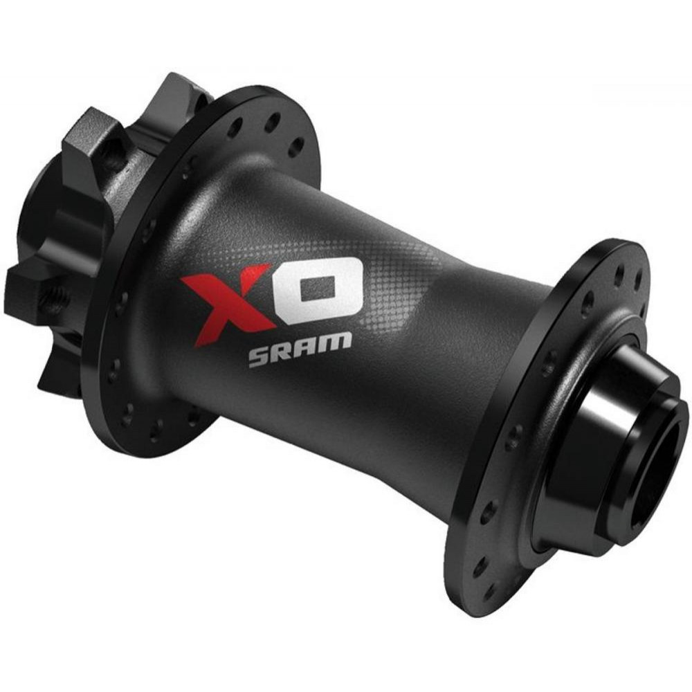 SRAM Втулка  AM HUB X0 F DISC QR/15/20 28H BLK/RD - зображення 1