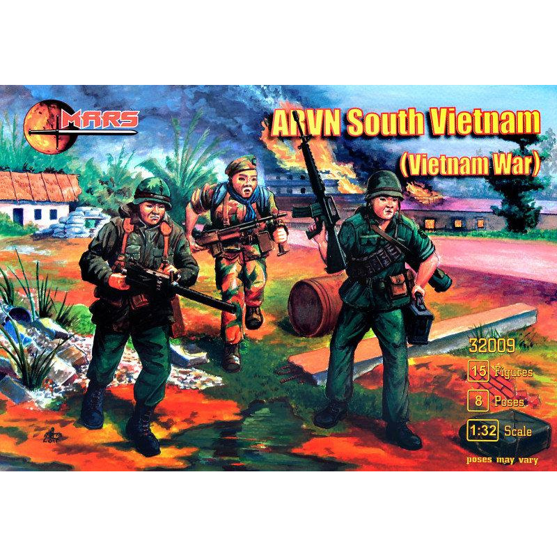 Mars Figures ARVN Южный Вьетнам (война во Вьетнаме) (MS32009) - зображення 1