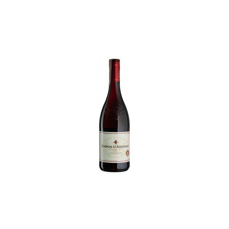 Baron d'Arignac Вино Rouge Dry красное сухое 0.75 л 12% (3500610144455) - зображення 1