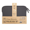 MW Horizon Sleeve Case for MacBook Pro 13" M1/MacBook Air 13" M1, Blackened Pearl (MW-410123) - зображення 5