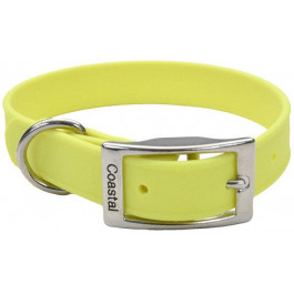   Coastal Нашийник  Fashion Waterproof Dog Collar для собак біотановий жовтий 1.9x43 см (52095)