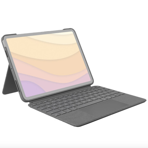Logitech Combo Touch Keyboard Case for iPad Air 4 10.9" Oxford Gray (920-010260) - зображення 1