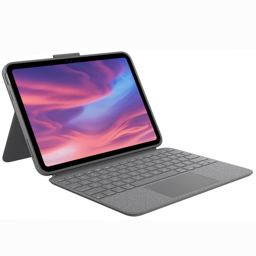 Logitech Combo Touch Keyboard Case for iPad 10.9" 10th Gen 2022 Oxford Gray (920-011433) - зображення 1