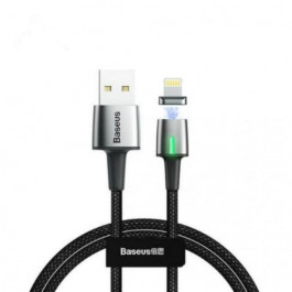 Baseus Zinc Magnetic Cable USB For iP 1.5A 2m Black (CALXC-B01)