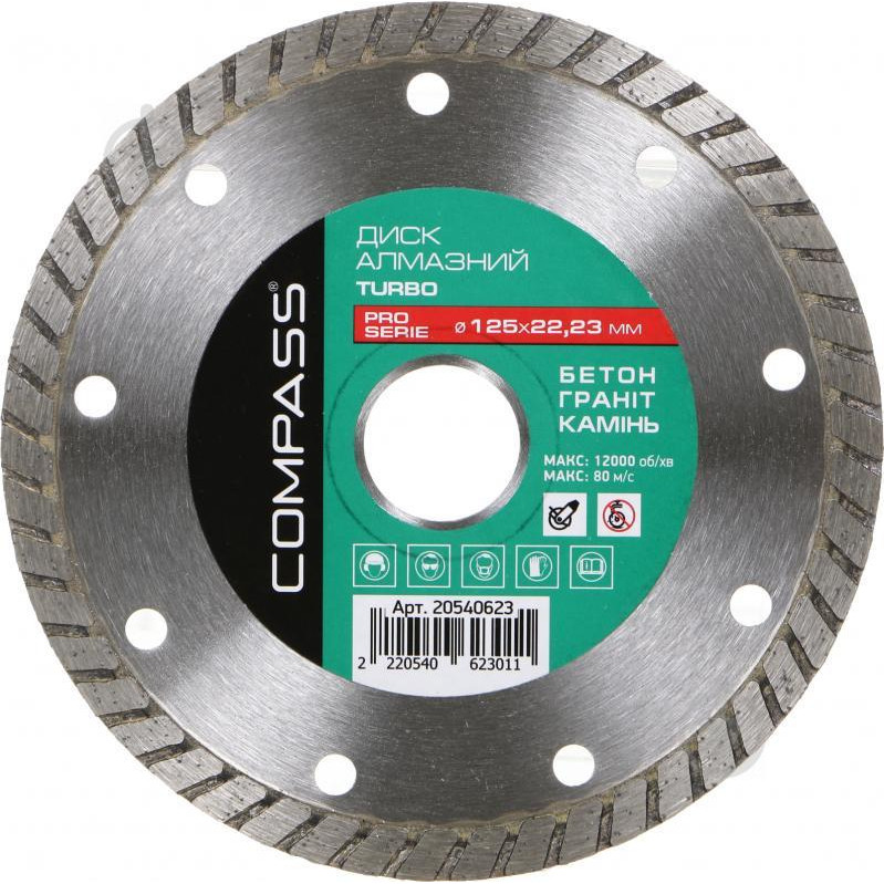 Compass Turbo Pro Serie 125x22,2 - зображення 1