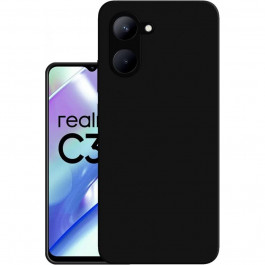 BeCover Силіконовий чохол  для Realme C33 Black (708667)