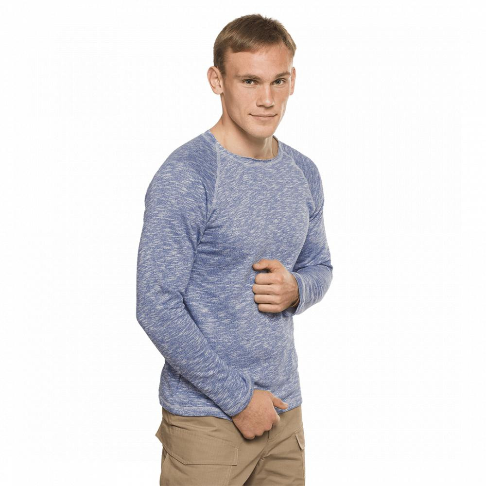 Brotherhood Світшот, пуловер чоловічий  T.OR синій меланж XXL - зображення 1
