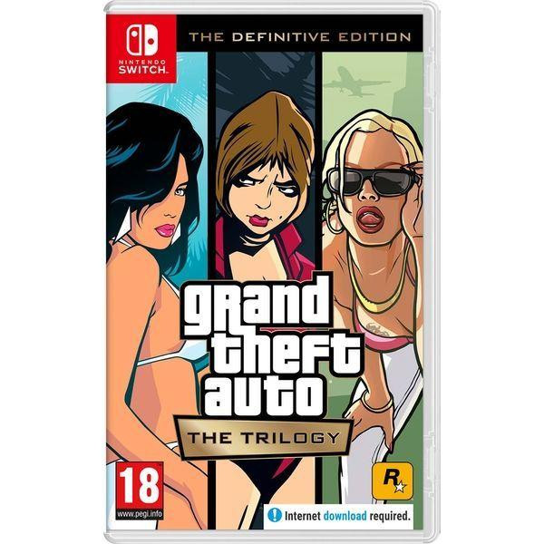  Grand Theft Auto: The Trilogy The Definitive Edition Nintendo Switch - зображення 1