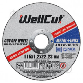 WellCut 115x1,2x22,2 мм WCM11512