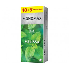 Мономах Чай зелений  Melissa у пакетиках, 40+5 шт. (4820198875923)