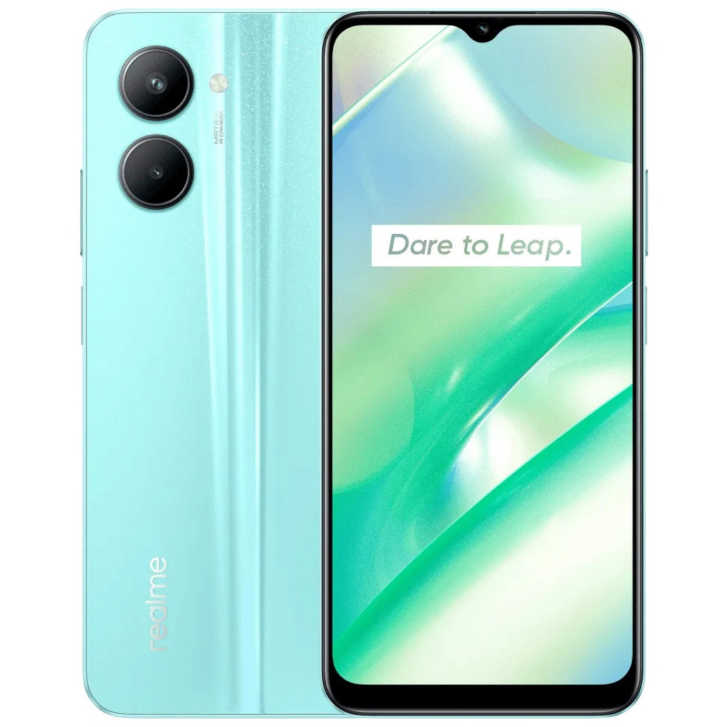 realme C33 4/64GB Aqua Blue - зображення 1