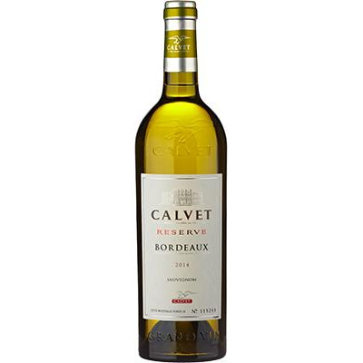 Calvet Вино  Reserve Sauvignon Blanc Bordeaux біле сухе 0.75л (DDSAG1G020) - зображення 1