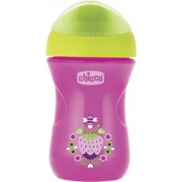   Chicco Поильник непроливной Easy Cup, 266 мл, 12m+, розовый (06961.10.01)