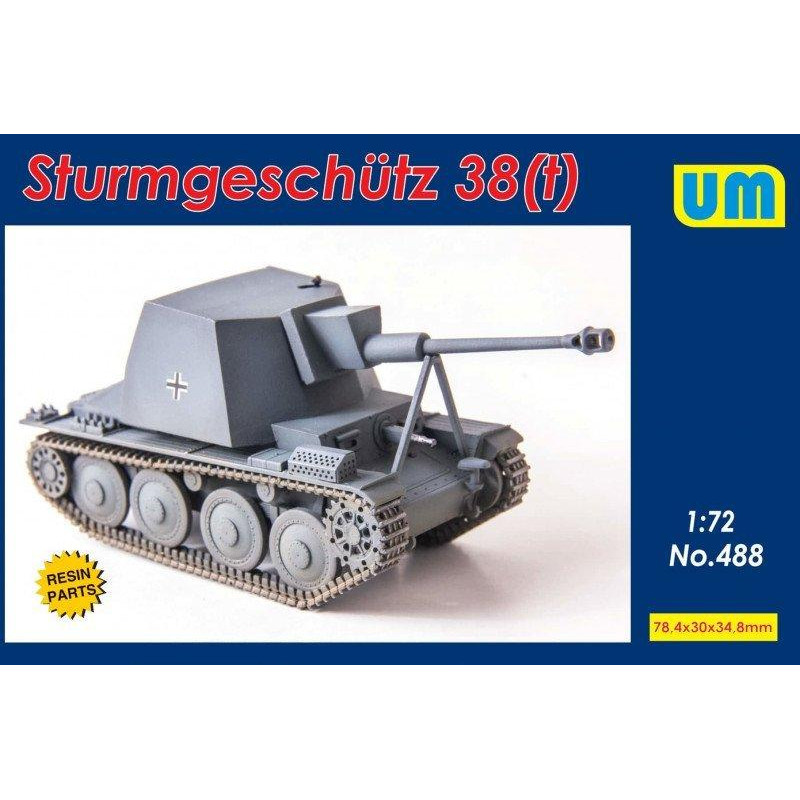 UniModels САУ Sturmgeschutz 38 t (UM488) - зображення 1