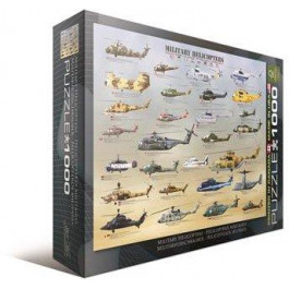 EuroGraphics Военные вертолеты 1000 элементов (6000-0088)