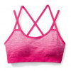 Smartwool Спортивний топ жіночий  Women's PhD Seamless Strappy Bra Potion Pink (SW 16023.906), Розмір S - зображення 1