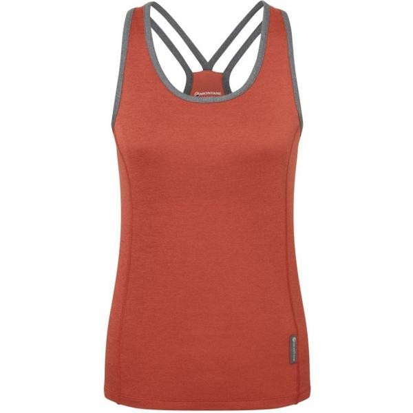 Montane Майка жіноча  Female Dart Vest Uluru Red (FDRVEULU), Розмір M - зображення 1