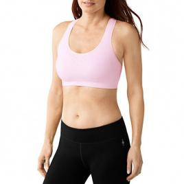 Smartwool Спортивний топ жіночий  Women's PhD Seamless Racerback Bra Pink Horizon Heather (SW SO160.665), Розм - зображення 1