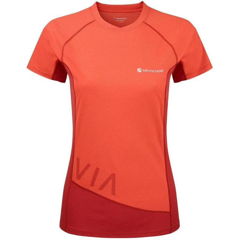 Montane Футболка жіноча  Female Katla T-Shirt Paprika (FKTSHPAP), Розмір M - зображення 1