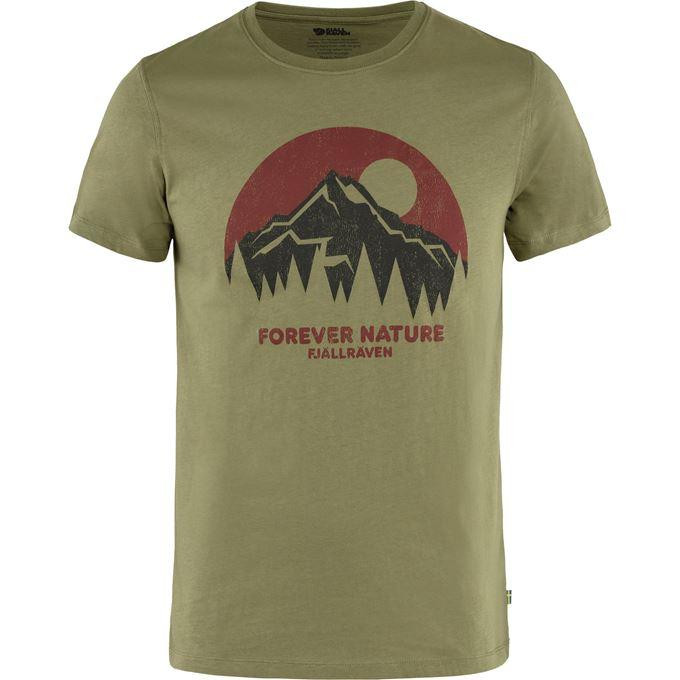 Fjallraven Футболка чоловіча  Nature T-shirt Green (87053.620), Розмір L - зображення 1