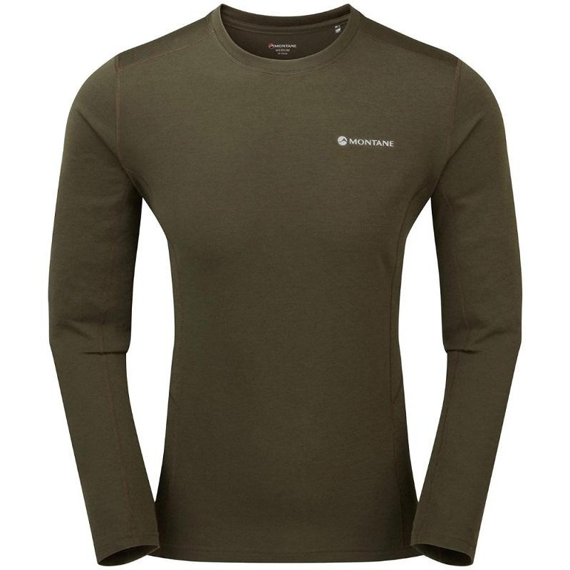 Montane Футболка чоловіча  Dart Long Sleeve T-Shirt Kelp Green (MDRLSKEL), Розмір L - зображення 1