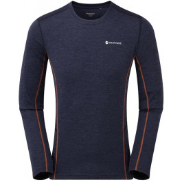 Montane Футболка чоловіча  Dart Long Sleeve T-Shirt Antarctic Blue (MDRLSANT), Розмір M