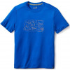 Smartwool Футболка чоловіча  Men's Merino 150 Backpacker's Tee Bright Blue (SW 16048.378), Розмір S - зображення 1