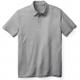 Smartwool Футболка чоловіча  Men's Merino 150 Pattern Polo Light Gray (SW 00246.039), Розмір XL