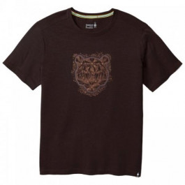 Smartwool Футболка чоловіча  Men's Merino 150 Le Tigre Tee Sumatra Brown (SW 16077.893), Розмір S