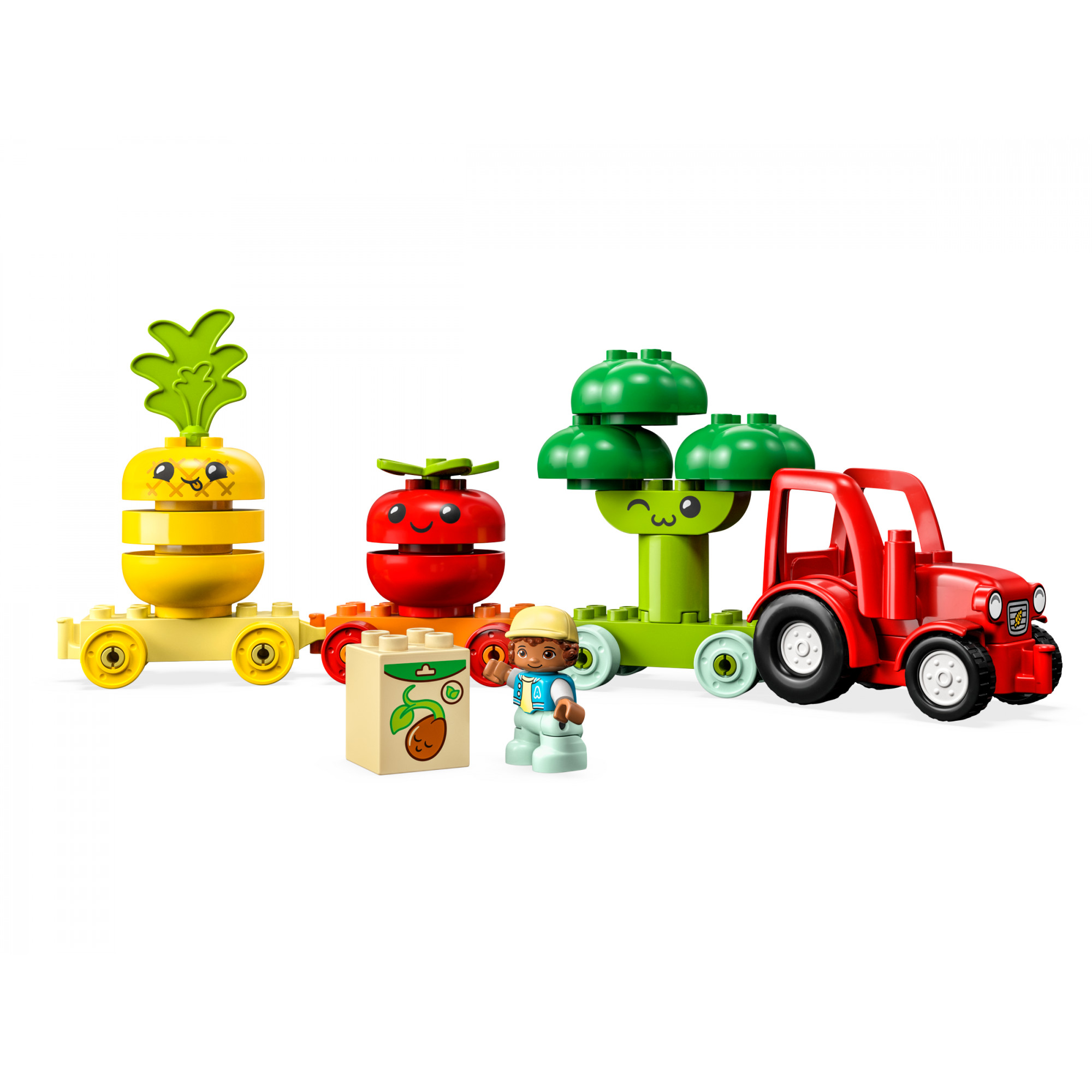 LEGO Duplo Трактор для вирощування фруктів та овочів (10982) - зображення 1