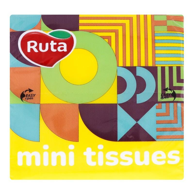 Ruta Носовые платочки кармашки  Mini Tissues 150 шт. (4820202894193) - зображення 1