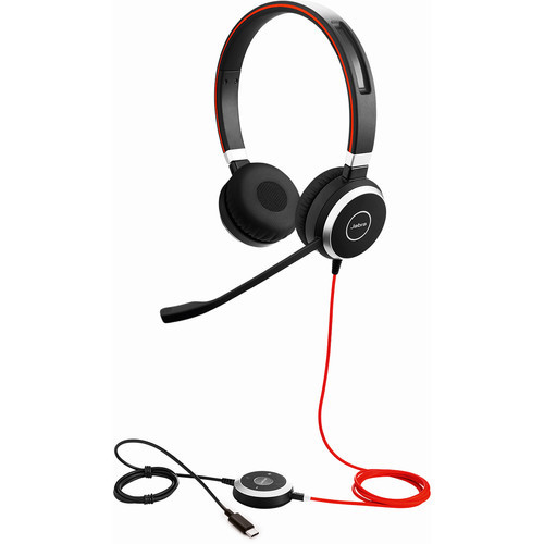 JABRA Evolve 40 Duo MS Stereo Black (6399-829-289) - зображення 1